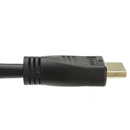 Cablewholesale 4K Ultra High Speed Hdmi Cable, 18 Gbps, Hdmi-A Male To Hdmi-A Male Connector, 26 Awg, Black, 15 Feet #TOP4