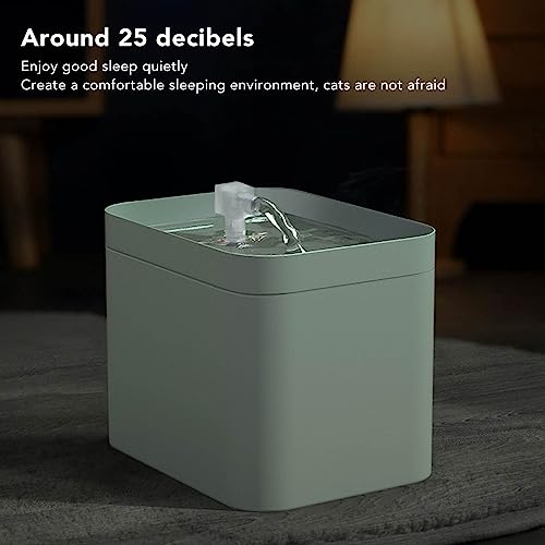 Fuente de agua automática para gatos 1.5L 110-120V miniatura 2