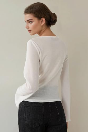 Hiccup Asymmetrical Neck Textured Waffle Blouse4