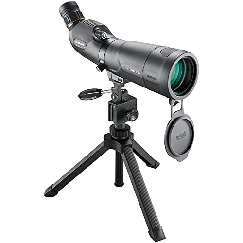 Bushnell Unisex Adult Bushnell 887520B Trophy Xtreme Spotting Scope 20 60X65 Black Porro 45 Degree Fmc Wp 6L, Black, Large Us #TOP2