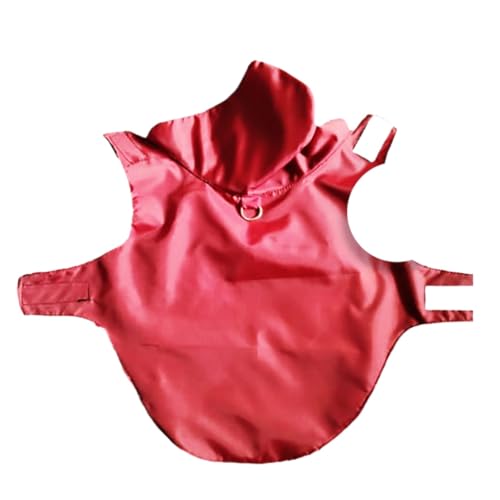 Capa de chuva pet feita para cães e gatos de todos os portes (Verde,Tamanho M)