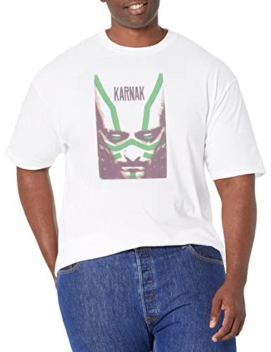 T-shirt Marvel Karnak vêtement mode geek homme coton col rond noir