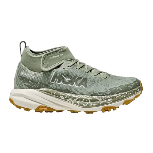 Hoka ONE ONE 1155152-SMLK Speedgoat 6 Mid GTX Herren SEA Moss/Oat Milk EU 42 2/3