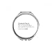 Quotes between Grandson and Grandpa Hand Compact Mirror Round Portable Pocket Glass