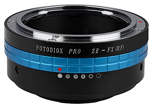 Adaptador de lente Mamiya ZE a Fujifilm X montura para cámaras sin espejo 4