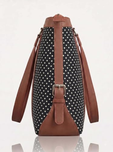Image of Stylish Tote Bags for Office Use | Laptop Bag 15.6 inch | Purse for Women | Vegan Leather Handbag | Daily & Travel Use |