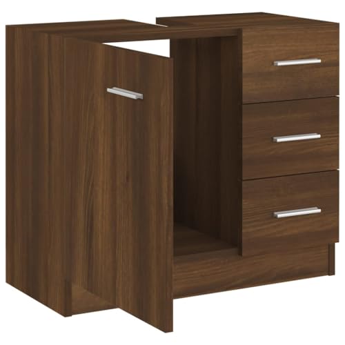 Armario de lavabo compacto de 63 cm con gran capacidad de almacenaje 7