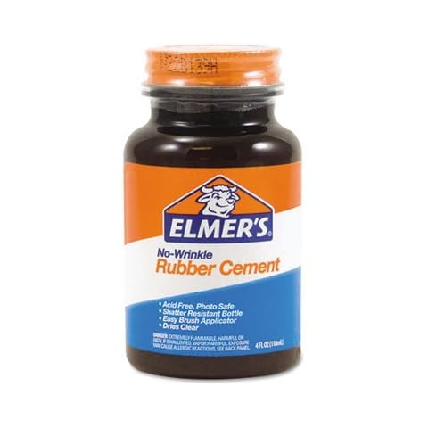 Elmer's Repositionable Rubber Cement 4 oz Cover