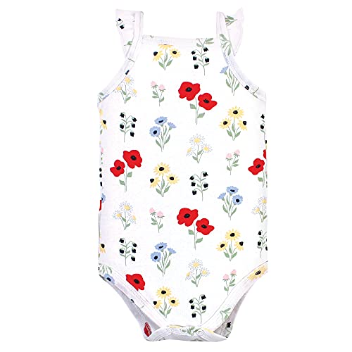 Image of Hudson Baby Unisex Baby Cotton Sleeveless Bodysuits