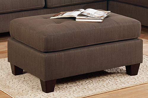 Bobkona Sectional Sofa Set Coffee