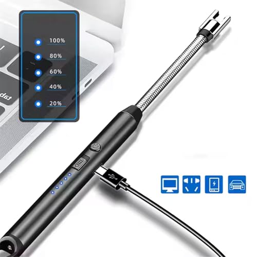 Image of Signamio Lighter for Gas Stove - Electric Lighter Rechargeable with USB, 360 Flexible Neck