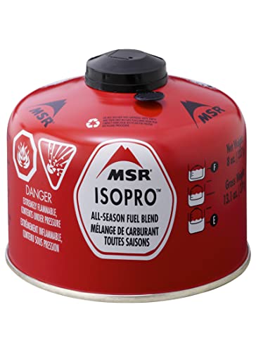 MSR IsoPro Fuel Canister for Backpacking and Camping Stoves, 8oz / 227g