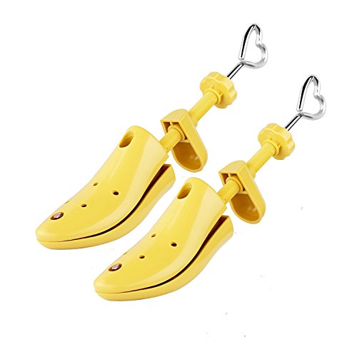 Pestor Unisex Pair of Professional 4-Way Shoe Tree Stretcher Adjustable Shoe Shaper for Men and Women (Adjust Length& Instep (Size Women:5-8|Men:6-7))