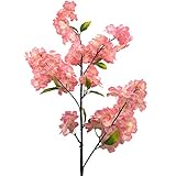 Hinweis: Nur künstliche Sakura-Blüten, ohne Vasen. Einige Blumen können nach längerem Transport abfallen, aber bitte keine Sorge, die abgefallenen Blumen können ohne Kleber in die freie Stelle eingesetzt werden.