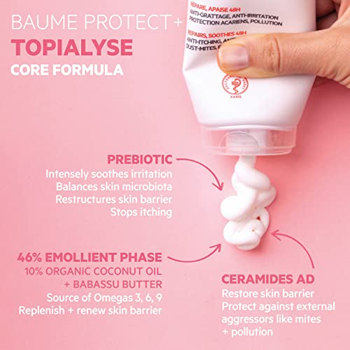 SVR TOPIALYSE Baume Protect+ Intensive Face & Body Moisturising Balm for Very Dry Sensitive - Image 3