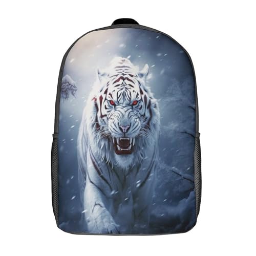 Sac à dos de voyage tigre 3D idéal pour les sorties scolaires des enfants