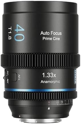 SIRUI 40mm T1.8 1.33X Anamorphic Lens, Paramat S35 Autofocus Lens...