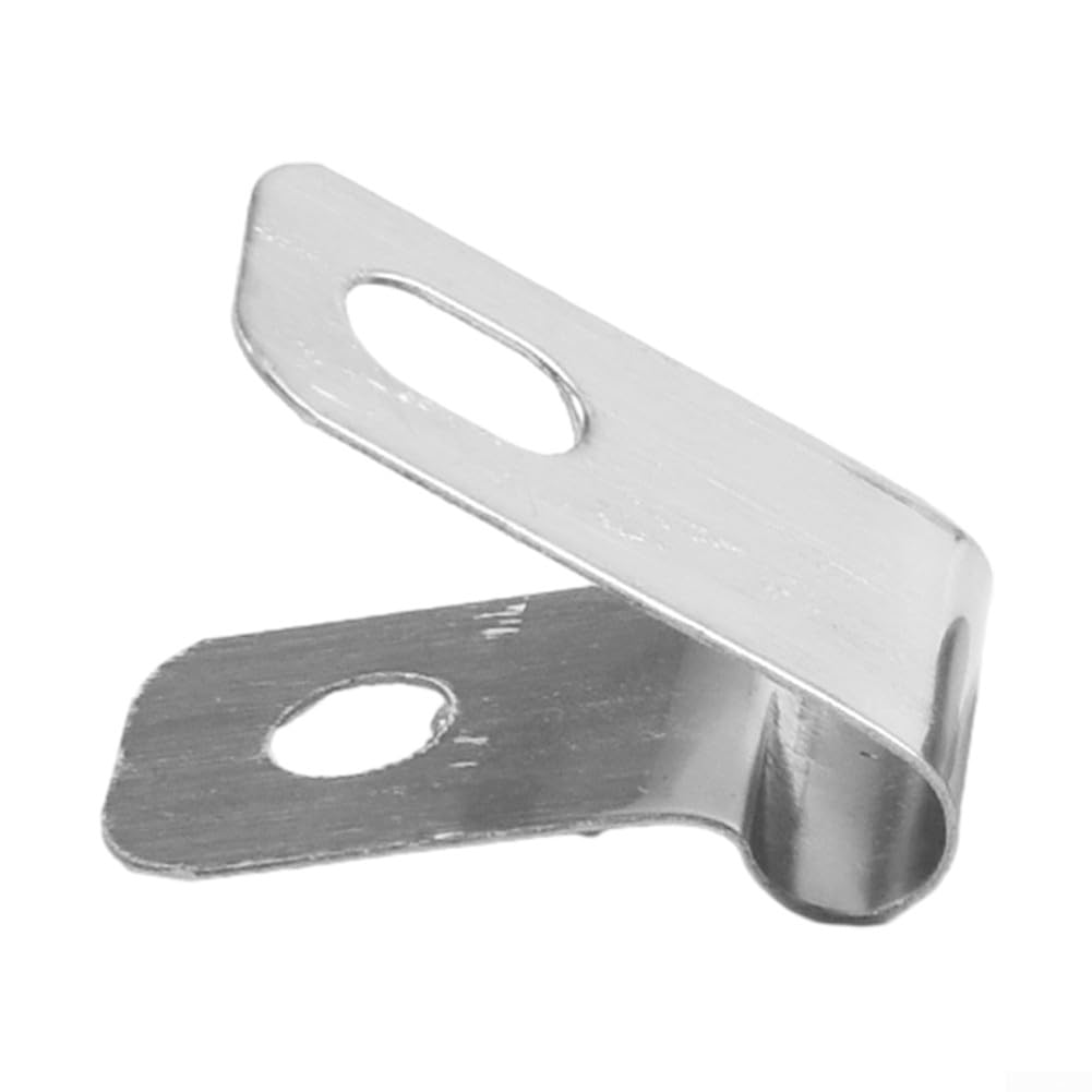 Morsetti Per Recinzione In Acciaio Inox - Clip Per Filo Saldato, Con Viti, Per Giardino O Fattoria