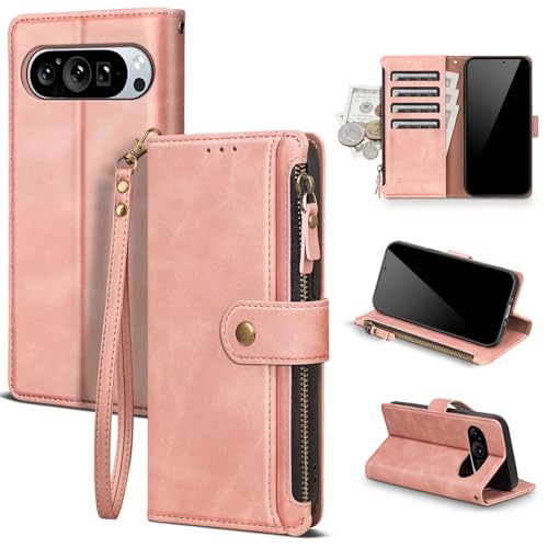 Scutumate for Google Pixel 11 Pro XL Wallet Phone Case,Rose Pink by Scutumate - Used condition - US$11.27