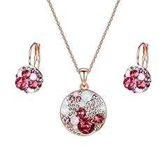 Pink Main Crystal/Rose Gold-tone