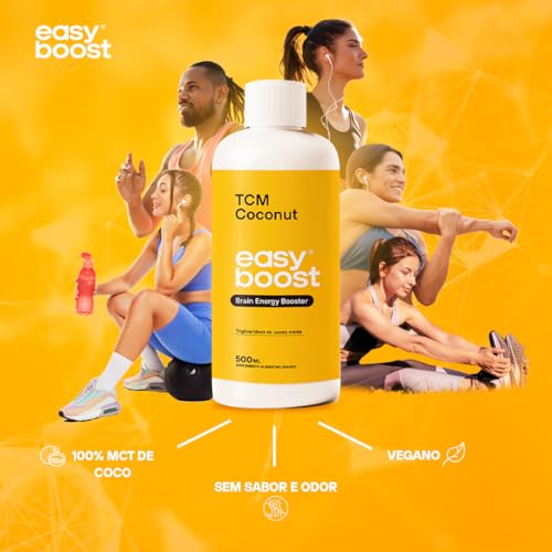 Óleo Coconut Tcm Easy Boost Mct Puro 100% Do Coco 500ml