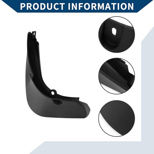 Image of Mud Flaps Splash Guards W /Mount Accessories for Mercedes-Benz S Class 2015-2020 Front and Rear Mud Guards 1 Set