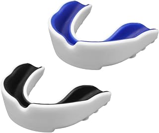 Sports Mouth Guard for Kids and Youth,2 Pcs Boys Girls Mouthguard with Case (BPA Free) for Boxing Football Hockey Karate Rugby