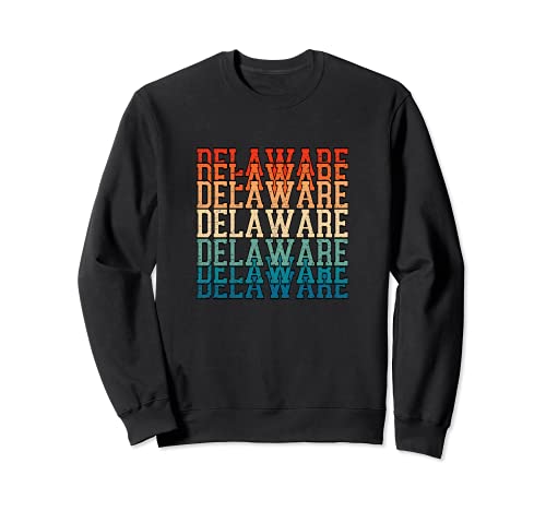 Delaware retro vintage Sudadera