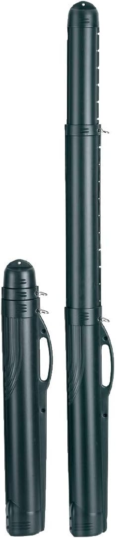 Plano Jumbo Airliner Telescoping Rod Case, Multi, One Size, Black