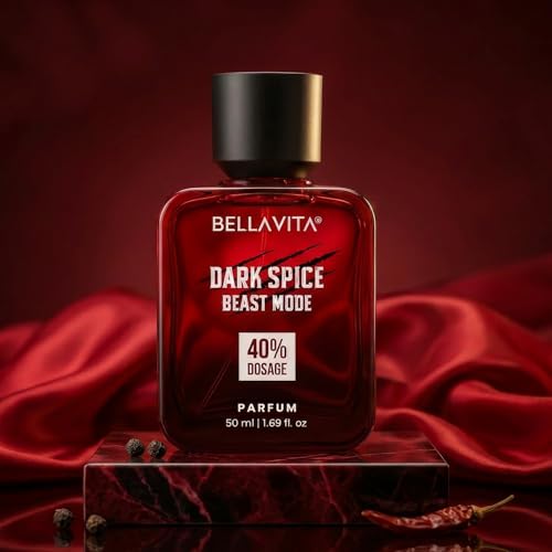 Image of BELLAVITA Dark Spice Parfum 50ml | Perfume for Man |Beast Mode | 40% Oil Concentration | Spicy & Musky Scent | Premium Perfume for Men