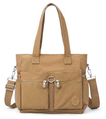 Image of Tote Bag for Women Nylon Purse and Handbags Tote Purse Crossbody Bag Messenger Bag