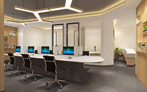 2Xhome - Mid Back Height Modern Office Chair, Armless Ribbed Pu Leather Seat With Swivel Tilt Adjustable Chrome Base - Executive Conference Room Task Chair (Black) #TOP3