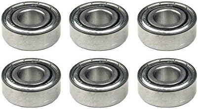 (6) BEARINGS for John Deere JD9239 JD9266 JD9296 JD7677R Mowers Decks Spindles