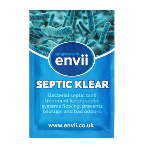 envii Septic Klear – Pastillas Fosa Septica 12 Meses Tratamiento Bacterias Fosa Séptica - Seguro y Natural Activador Biologico Eliminardo Olor