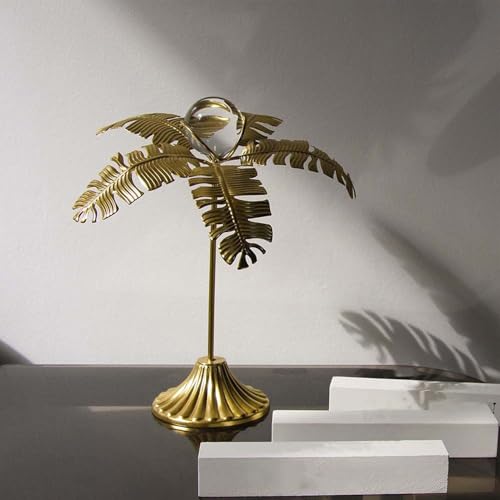 Statue de palmier et sculpture d'arbre décorative pour table de salon - 3