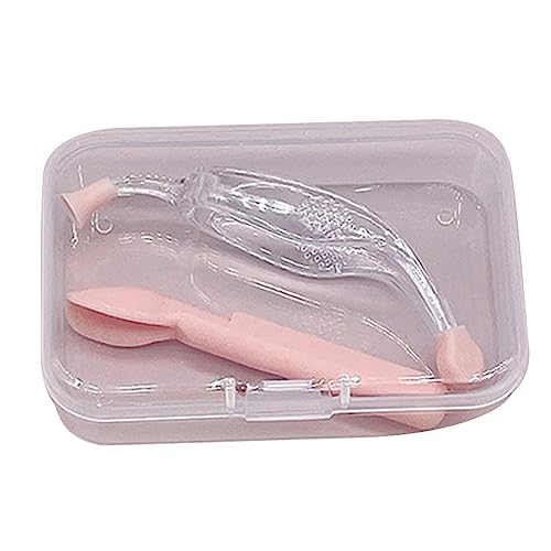 Conjunto de pinças de silicone macio para inserção de lente de contato, acessório de organização por