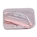 Contact Lens Insertion and Removal Tool Set with Soft Silicone Scoops Tweezers for Travel and Home Use Multifunction Contact Lens Insertion Tool