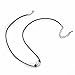 Pearl Necklace Single Pearl Choker Necklace for Women Leather Cord Choker Handmade Choker Jewelry Gift