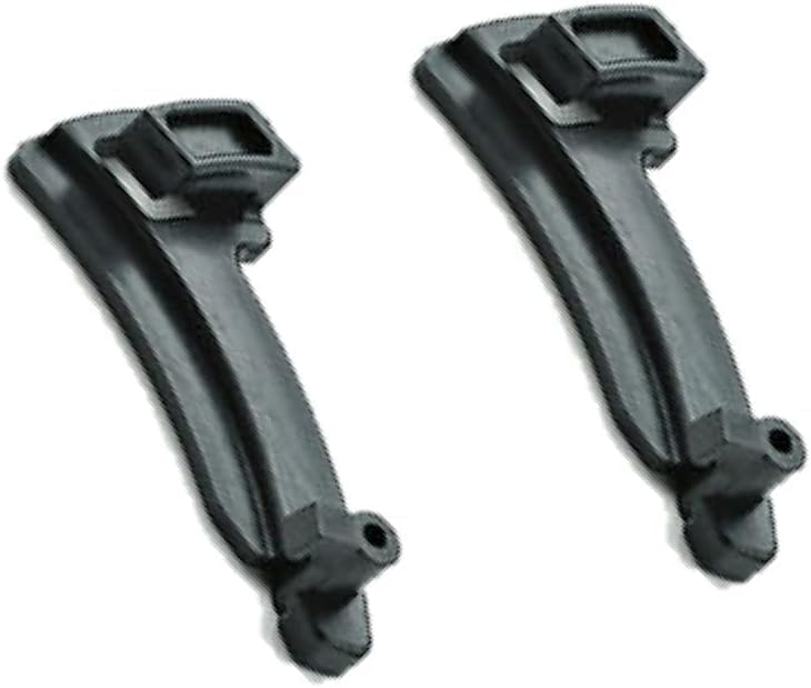 Apex Tool Supply 731-04869A Pieza de repuesto para guardanieves MTD 731-04869A Craftsman Troy Bilt, 2 unidades, color negro