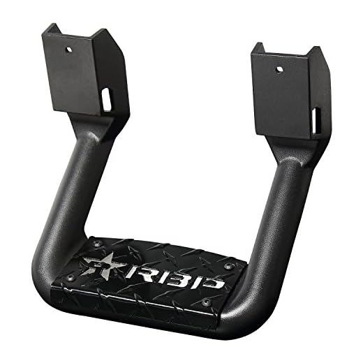 RBP RBP-303725-EXR Multi-Fit Truck Stainless Steel Slant Cut Resonated Exhaust Muffler Tip in Textured Black Finish with Stamped RBP Logo - Bolt-On to Fit Various Trucks Including Diesel Trucks
