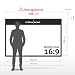 ESMART Professional MIROLO Rollo Leinwand 206cm (186x105cm 16:9) Tuch: weiß