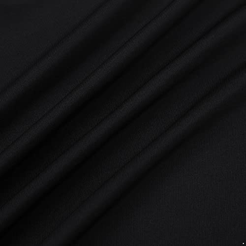 Yizyif Men's Wrestling Singlet Softsuit With Classic Style One Piece Underwear Black Large #TOP6