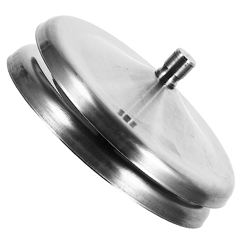 HEALEEP Ergonomic Design 2pcs Hot Cup Lids Stainless Steel Mug Covers Leakproof Seal