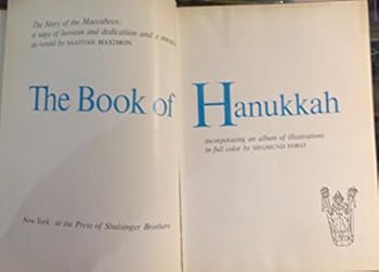 Hardcover The Book of Hanukkah Book