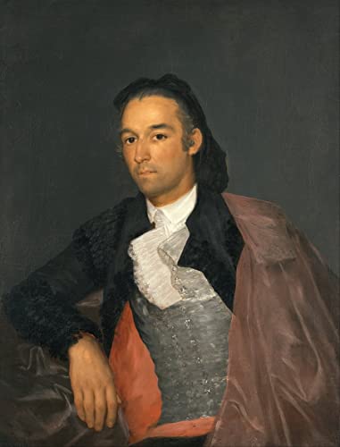 Affiche Pedro Romero par Goya impression d'art portrait matador pour décoration murale 60x90cm