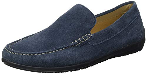 Lumberjack Leman, Mocassini Uomo, Mood Indigo Blue, 43 EU