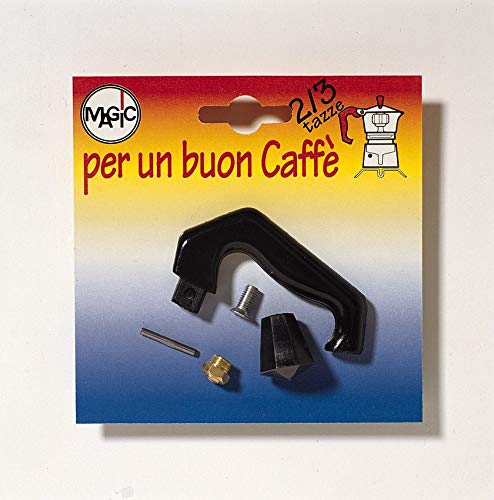Demolli Manico Valvola E Pomello Per Caffettiera 2/3 Tazze