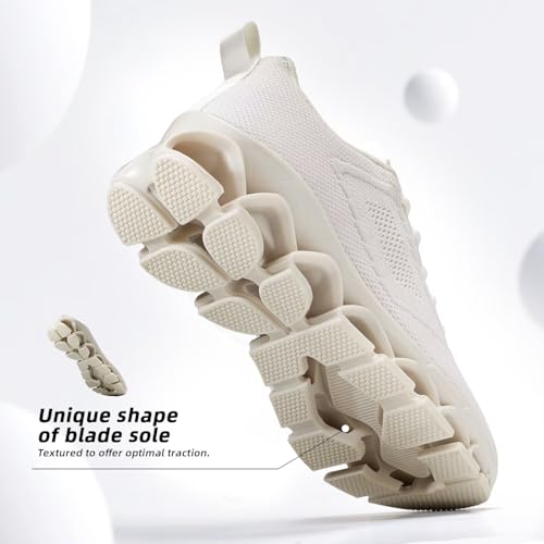 Womens Walking Shoes Fashion Running Tennis Blade Sneakers Mesh Breathable Athletic Sport Gym4