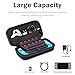 Custom Switch Carrying Case Compatible with Nintendo Switch Lite, with 20 Games Cartridges Name Protective Hard Shell Travel Carrying Pouch for Console Accessories ANC1