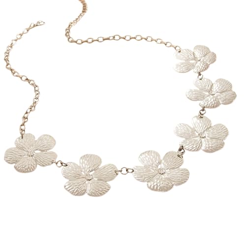 Metallic Star Fish Waist Chain Lustrous Belly Chain for Female Fashion Decors Casual Formal Body Jewelry Swimwear Accessories